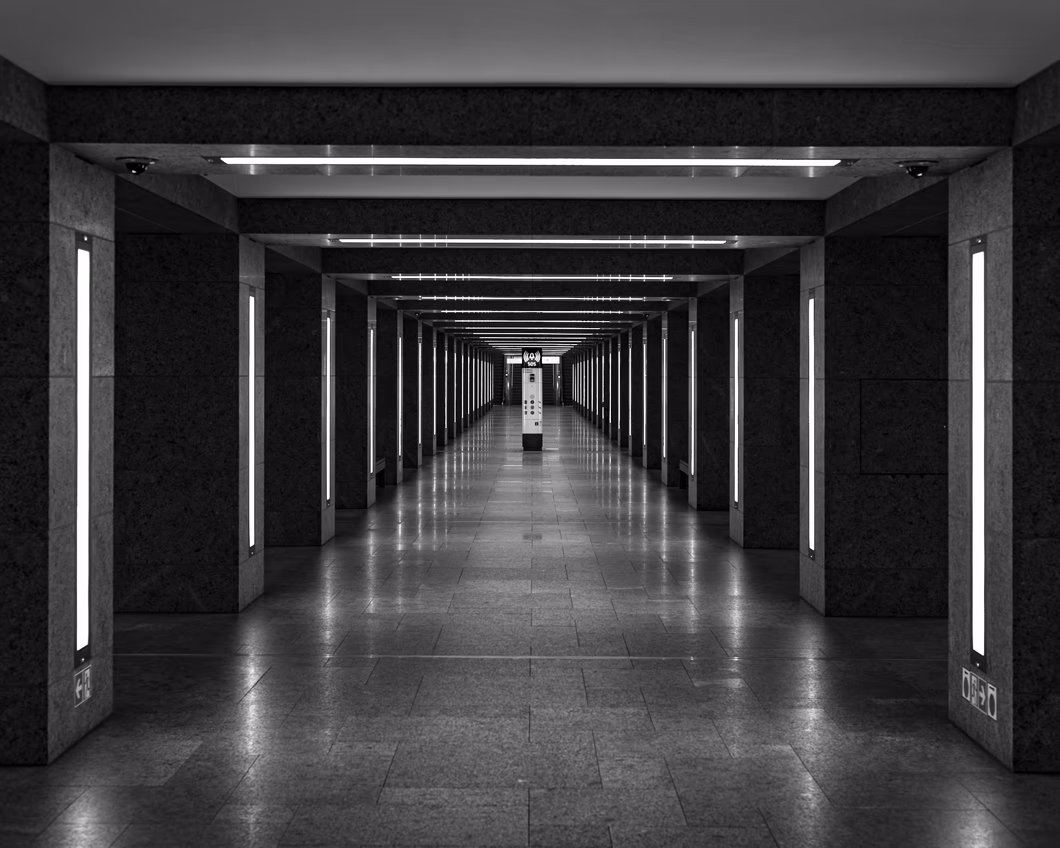 Black and white Berlin photograph 1
