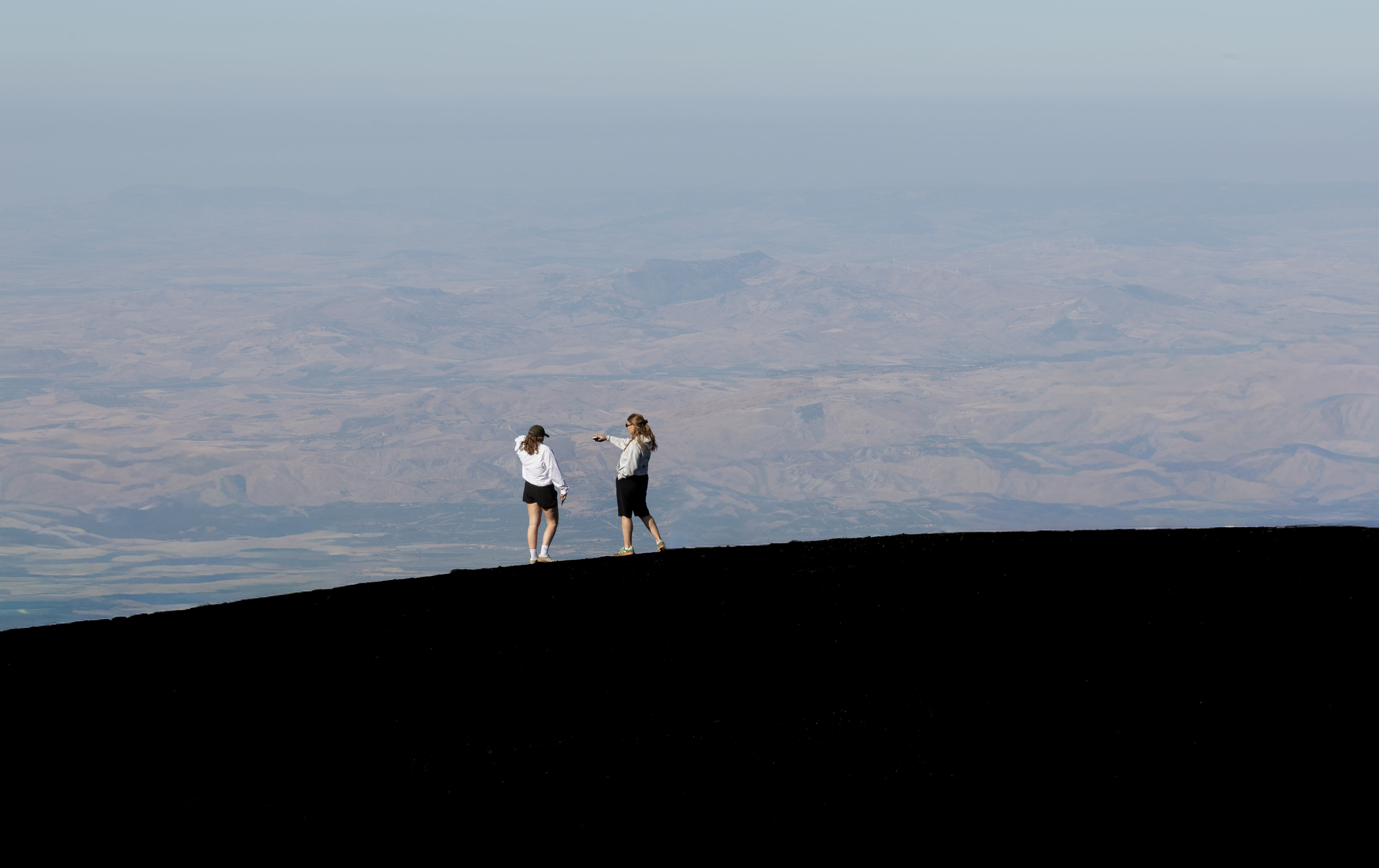Mount Etna landscape photograph 1